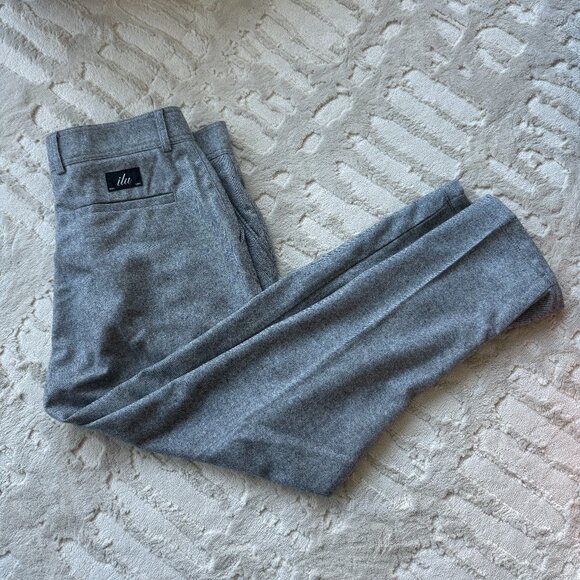 I LOVE UGLY Slim Kobe Pant in Charcoal Wool - Picture 1 of 5
